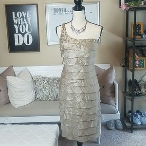 Jessica Howard 1 Strap Cocktail Dress (s) 6.
